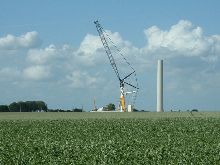 Chantier éolien de Campigny dans le 27 24798810