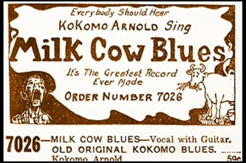 Kokomo Arnold : Milk Cow Blues Captur10