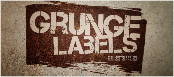 مجموعه فكتور المتجهات الرائعه - Vector Grunge Labels Grunge10
