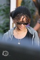 Rihanna quitte une boutique « Louboutin » à Los Angeles. Norma627