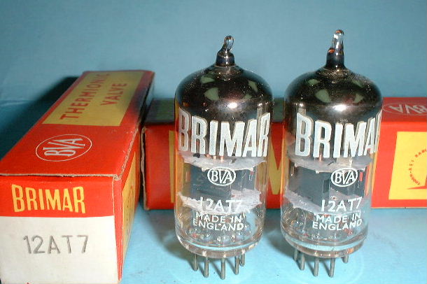 Vintage Brimar original vavle tubes Brimar10