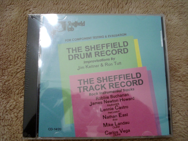Sheffield Drum Record Special recording CD Dsc03937