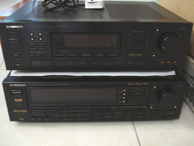 Pioneer VSA 5500 av surround amplifier Dsc04013