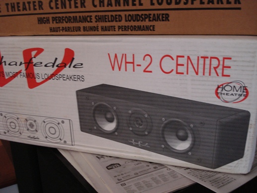 Wharfedale WH2 center speaker Dsc04096