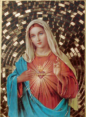 Mois d'août : mois consacré au Coeur Immaculé de Marie. - Page 4 Coeuri10