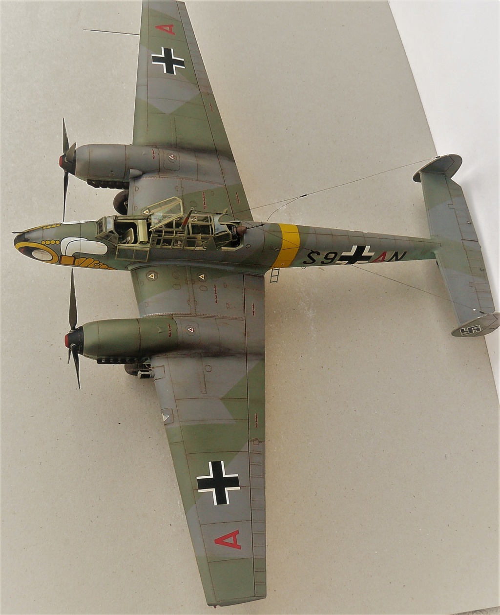messerschmitt Bf 110 C 7 - Messerschmitt Bf 110 C7 Revell 1/32 P1050821