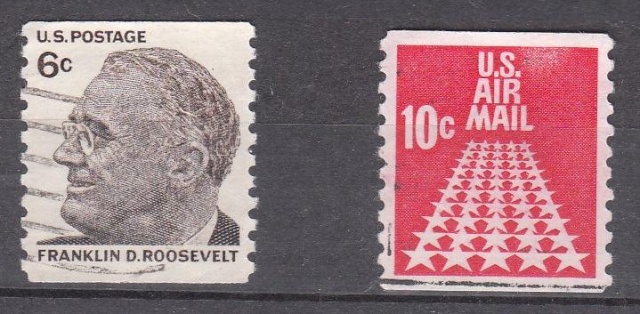 Collection de timbres Us610