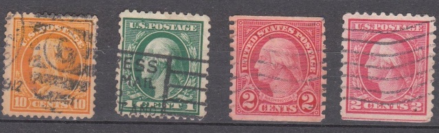 Collection de timbres Us910