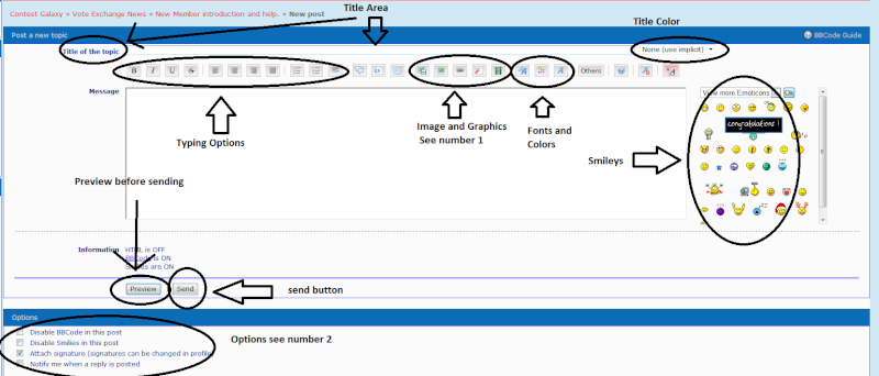 Posting Options and help Hfhsdf10