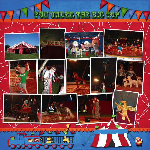 September Layouts and Gallery Links Circus10
