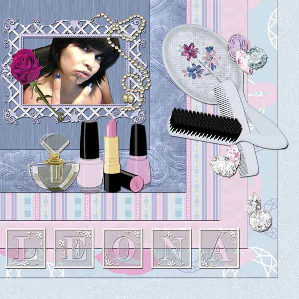 March 2012 Layout of the Month Challenge Ech_la10
