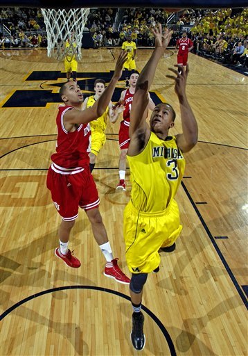 Michigan earns huge win against Indiana at home, 68-56 20_mic10