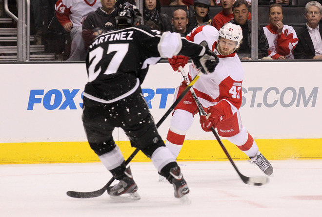 Red Wings fall to the Kings in LA 5-2 5f5ed510