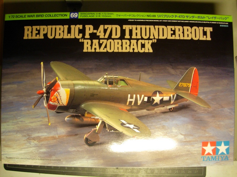 [MC5 - P47] P47D Thunderbolt "razorback"- [TAMIYA] 1/72 Dscn4727