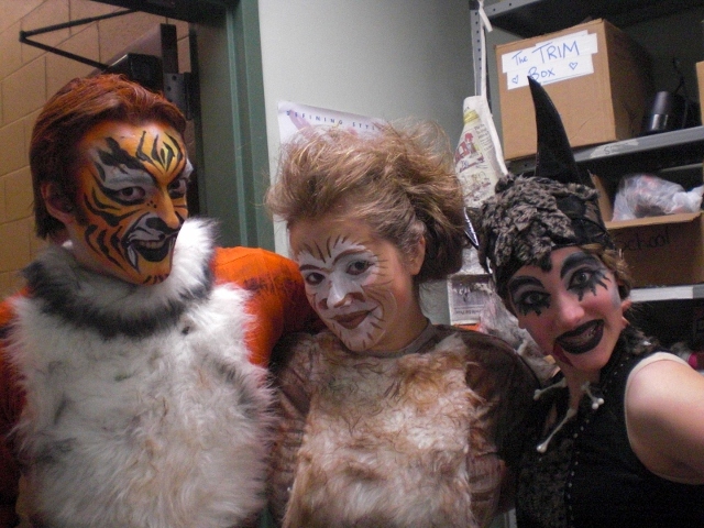 Jungle Cirque Animal faces for the stage Tiger_10