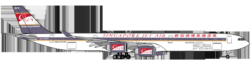 Singapore Jet Air - Flotte 346-sj10