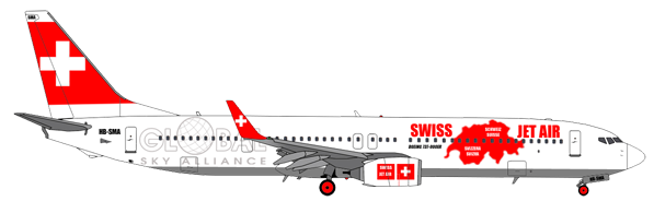 Swiss Jet Air - Flotte Hb-sma10