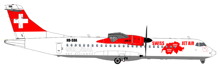 Swiss Jet Air - Flotte Hb-soa11