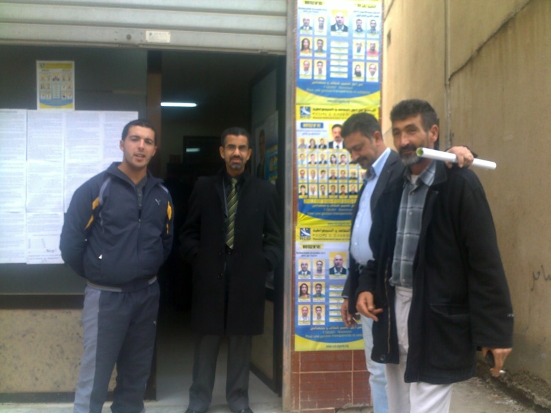 Campagne de proximité des candidats APW-RCD à Baccaro (Tichy) 14112012