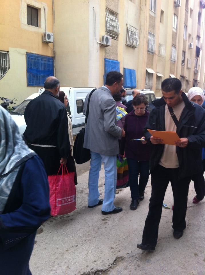 Campagne de proximité des candidats APW-RCD à BGAYET . 224