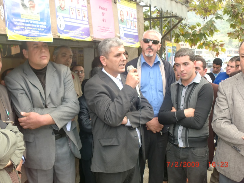 Le président du RCD, Mohcine BELABBAS, à AOKAS (19/11/2012) Cimg2610