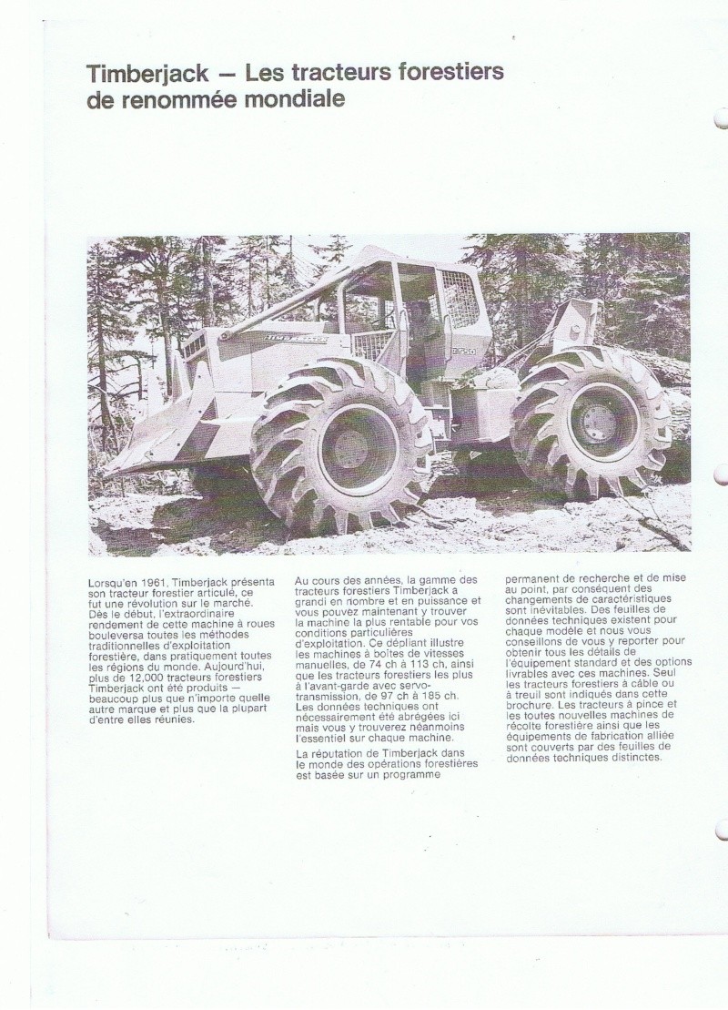 ANCIENNES DOCUMENTATIONS SUR LES TRACTEURS TIMBERJACK 208 225 ET 230 - Page 2 Ccf21015