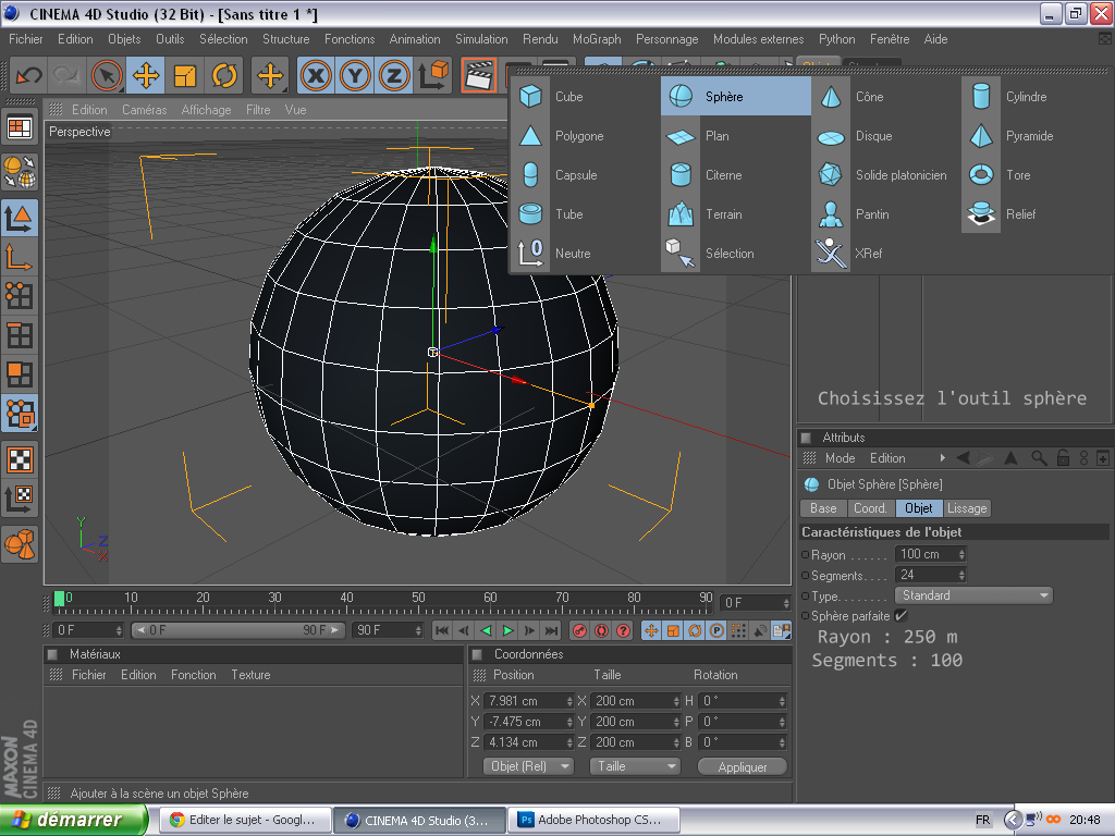 Tutoriel C4D faire la planète terre réaliste Tuto_110