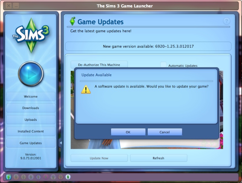 Game won't update Screen10