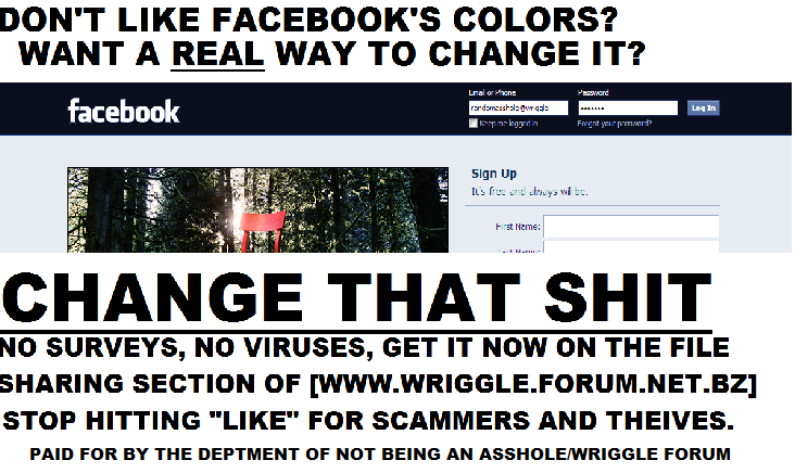 FACEBOOK COLOR CHANGE THREAD/ SHARING  Asshol10