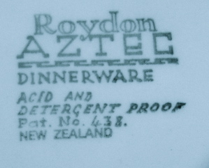 Roydon AZTEC backstamp Img_1419