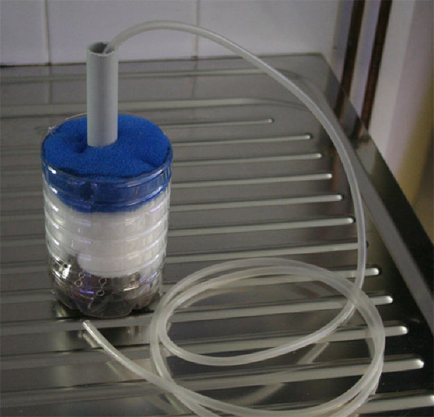  Petit filtre à exhausteur biologique artisanal(fait maison)  Filtre10