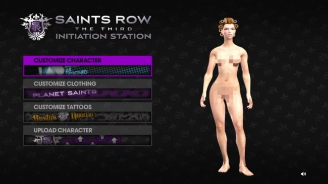 Saints Row: The Third' y su programa de iniciacin: completo editor de personajes con posibilidad de compartir online 26101112