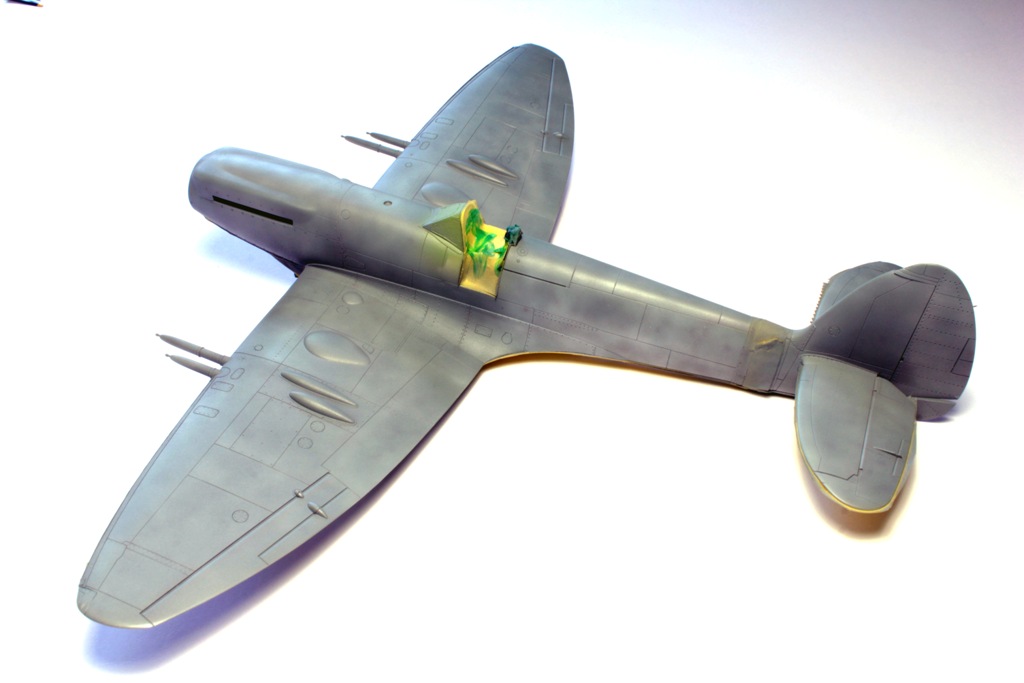 Spitfire Mk24 - Eduard (Airfix) 1/48 - terminé 05010