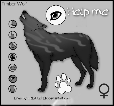 Shania und Leaf  Wolf0118