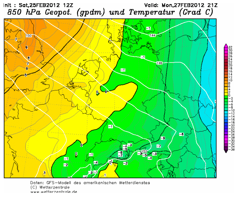 Analizziamo un po' la situazione a venire FORECASTING 25-29 FEBBRAIO Rmgfs510