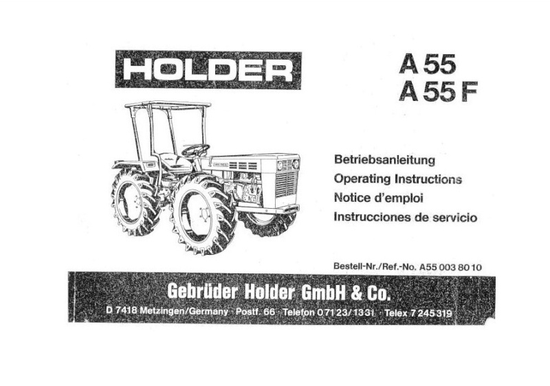 holder - Restauration d'un tracteur HOLDER A55 A55_10