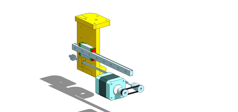 Le projet 4L1C3, micro-cnc format A4 Al110
