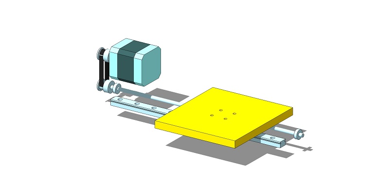 Le projet 4L1C3, micro-cnc format A4 Al210