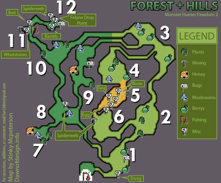 Les Maps détaillé Hills10
