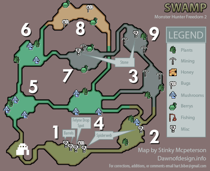 Les Maps détaillé Swamp10