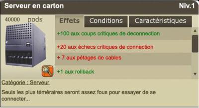 Voici a quoi ressemble notre serveur dofus aujourd'hui 09/08/2011 19403810