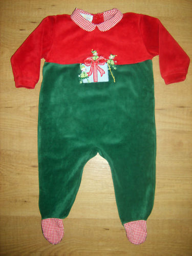 costume de pere noel pour bebe Pyjama10