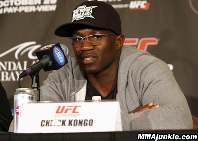 UFC 137's Cheick Kongo aiming for rematch with 'lucky' champ Cain Velasquez  Cheick10