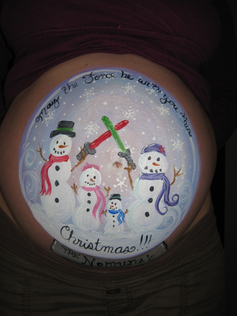 my first and second  belly painting wanted to share Img_2011