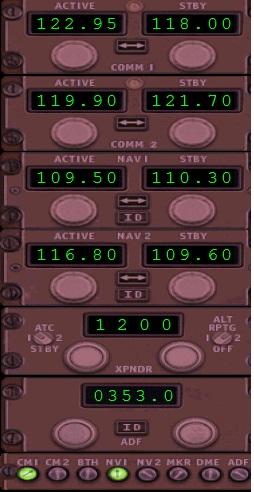 Bay solo tại VVTS bằng Boeing default, hạ cánh bằng ILS Radio10