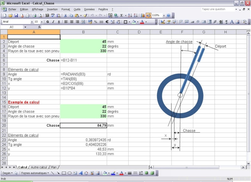 Calcul de la chasse Calcul10