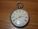 Silver cased pocket watch & key ,  anyone decipher the hallmarks & maker ! John_c11