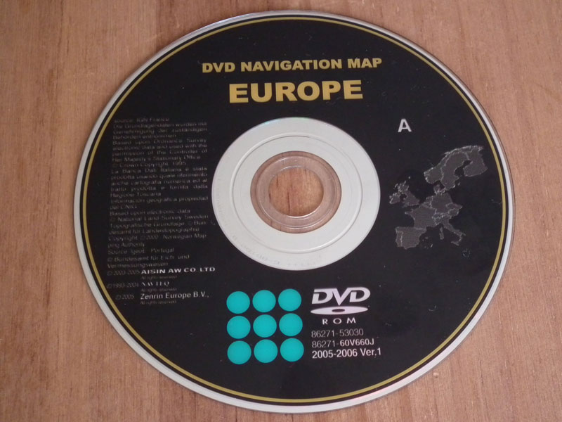 Nouveau DVD GPS marche pas ! [résolu] Dvd111
