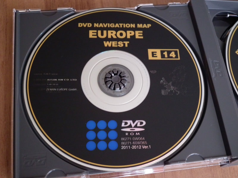 Nouveau DVD GPS marche pas ! [résolu] Dvd210