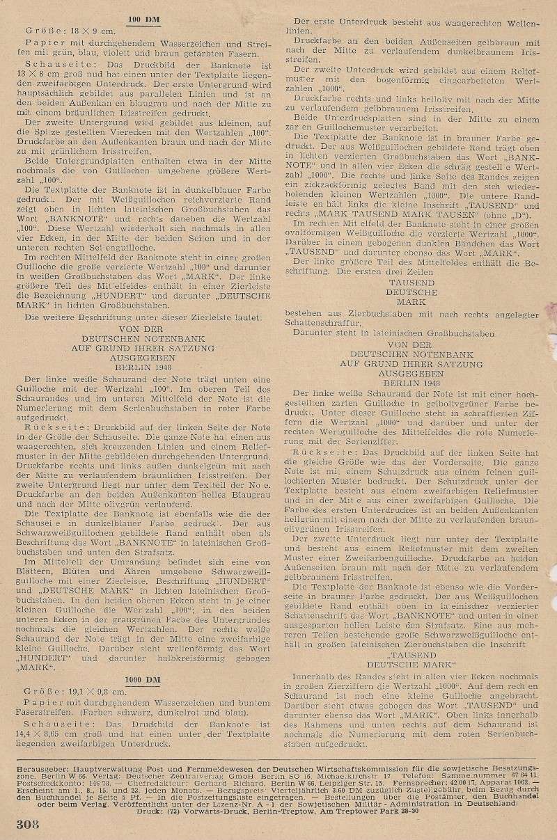 Amtsblätter DDR - Jahrgang 1949 30810